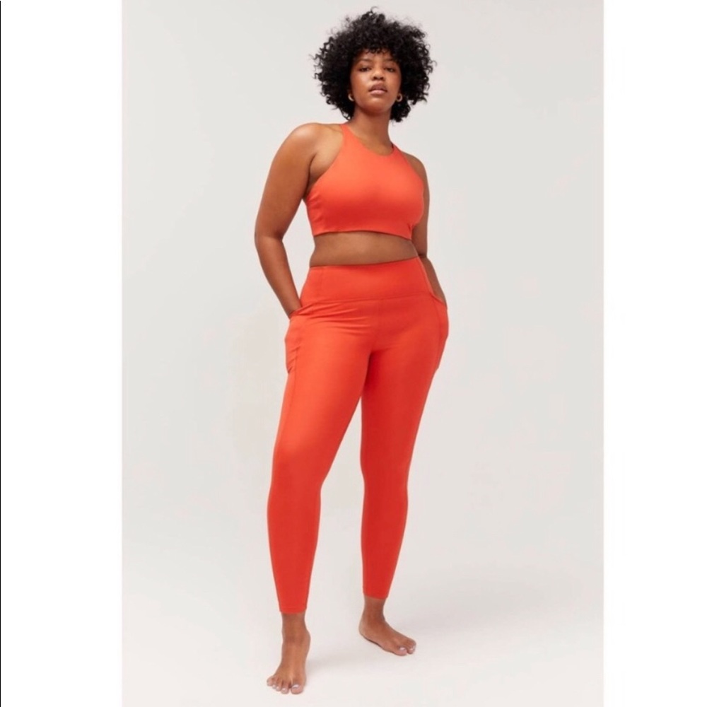 SALE TODAY ONLY: Girlfriend Collective Orange Leggings Size: M